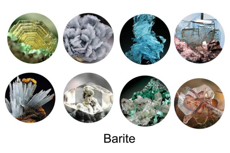 Barite Ore types