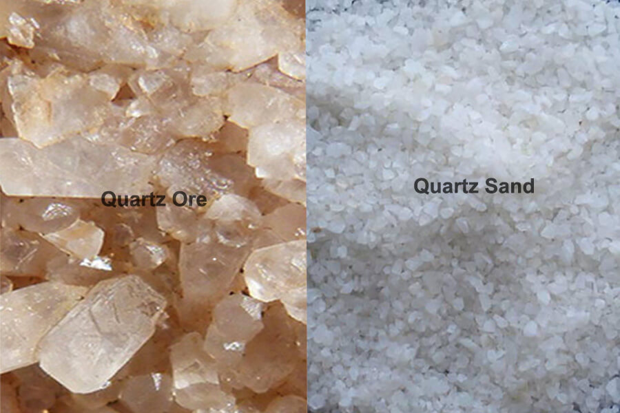 Quartz Sand VS Silica Sand - JXSC Machinery