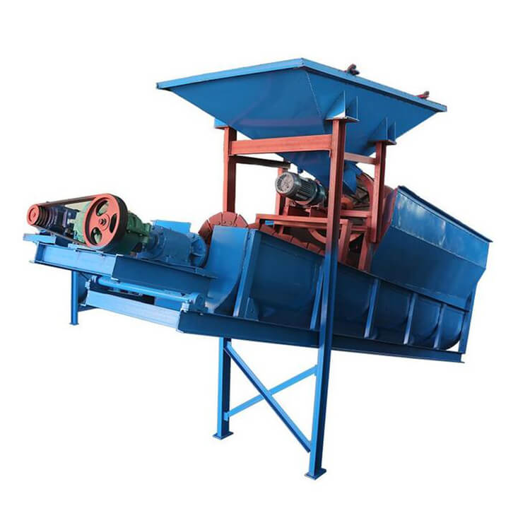 Spiral Sand Washing Machine With Trommel Screen