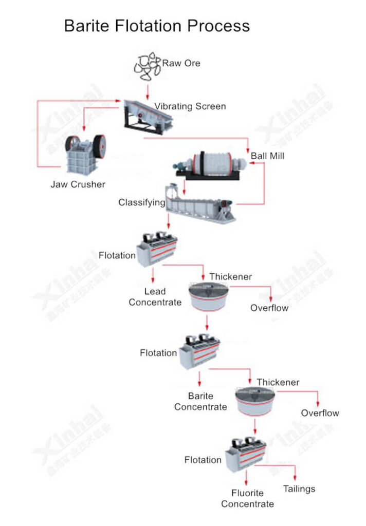 barite flotation process