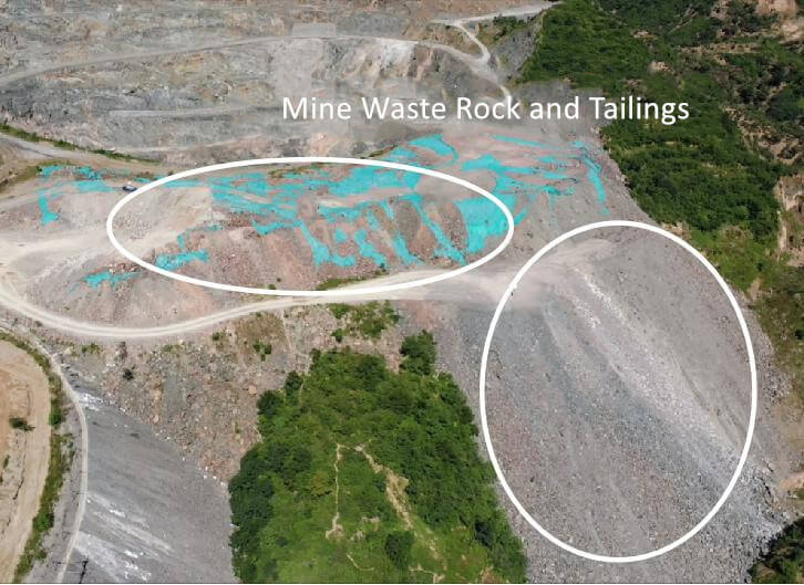 Mine Waste Rock and Tailings