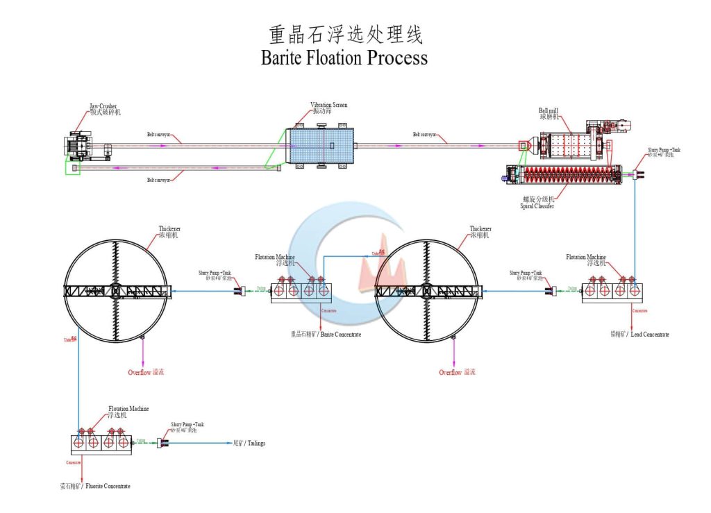 barite flotation process