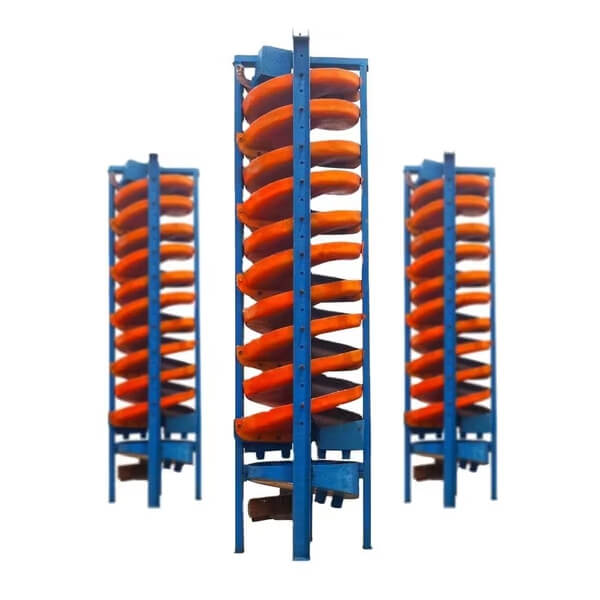 PU spiral chute separator