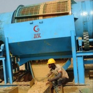 Ghana 100TPH Alluvial Gold(With Clay) Washing Plant