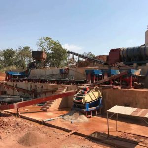 Nigeria 100TPH Alluvial Coltan Processing Plant