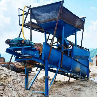 Spiral Sand Washing Machine With Trommel Screen Application