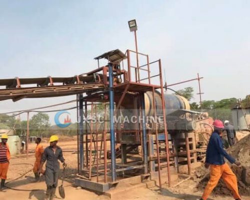 Zambia 10TPH Rock Tin Ore Process Plant